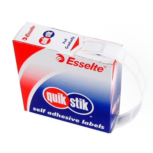 Quik Stik DSRMR1016 Labels Rectangle 10x16mm White PK1500_2